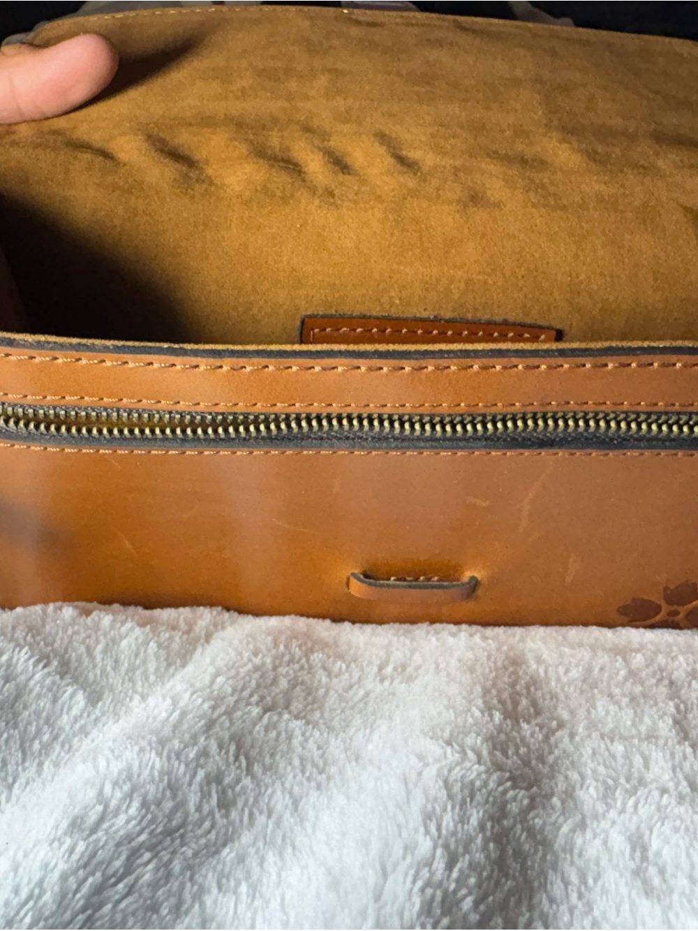 Patricia Nash Brown Leather Clutch Wallet - Picture 5 of 6